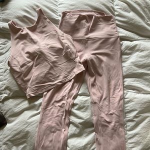 Lululemon Flush Pink Set